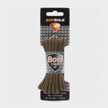 Sof Sole Wax Boot Laces - 114Cm - Brown, Brown