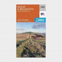 Ordnance Survey Explorer 336 Biggar & Broughton Map With Digital Version - Orange, Orange