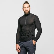 Icebreaker Men's 175 Everyday Merino Long Sleeve Half Zip - Black, Black