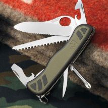 Victorinox Swiss Soldier's Knife - Green, Green