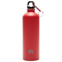 Eurohike Aqua 0.75L Aluminium Bottle - Red, RED