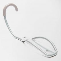 Delta Leonardo Single Bike Storage Hook - Silver, Silver