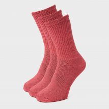 Peter Storm Women's 3 Pack Essential Socks - Pink, Pink