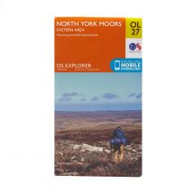 Ordnance Survey Explorer Ol27 North York Moors - Eastern Area Map With Digital Version - Orange, Orange