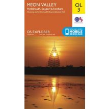 Ordnance Survey Explorer Ol 3 Meon Valley Map, D