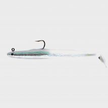 Shakespeare Powerbait Sandeel- 6" - Black - White, White