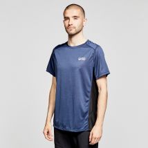 North Ridge Men's Resistance Short Sleeve Baselayer - Blue, Blue