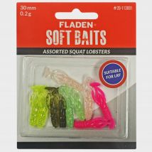 Fladen Soft Baits Assorted Squat Lobsters 3Cm 0 2G 10Pk - Multi, Multi