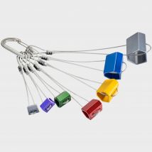 Black Diamond Wired Hexentric© Set No.#4-10 Nuts - Navy, Navy