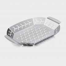 Weber Premium Grilling Basket (Small) - Silver, SILVER