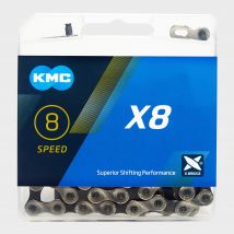 Kmc Chains X8 Mtb Bike Chain - Silver, Silver