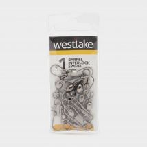 Westlake Barrel Interlock Swivel Size 1 (10 Pack) - Silver, Silver