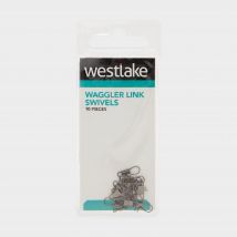 Westlake Waggler Link Swivels Size 12 - Silver, Silver