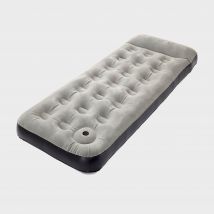 Hi-Gear Deluxe Single Airbed - Grey, Grey