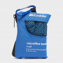 Eurohike Microfibre Mini Clip Towel (40X40Cm) - Blue, Blue