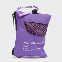 Eurohike Microfibre Mini Clip Towel (40X40Cm) - Purple, Purple