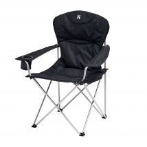 Hi-Gear Kentucky Classic Chair - Black, Black