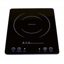Streetwize Low Wattage Induction Cooker - Black, Black