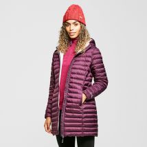 Peter Storm Women's Long Down Jacket - Purple, Purple