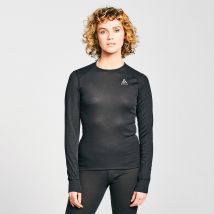 Odlo Women's Active Warm Long-Sleeve Baselayer Top - Black, Black
