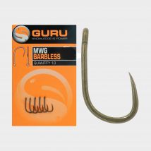 Guru Match Wide Gape Hook (Size 18) - Orange, Orange