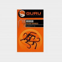 Guru Match Wide Gape Hook (Size 12) - Orange, Orange