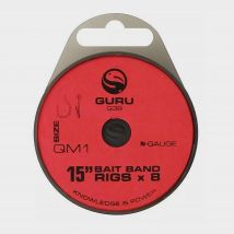 Guru Qm1 Bait Bands 15 Inch Size 18 - Red, Red