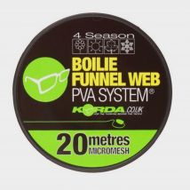 Korda Boilie Funnel Web Micromesh Refill (20M) - Black, Black