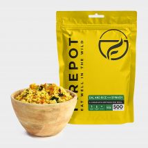 Firepot Dal & Rice With Spinach - Brown, Brown