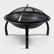 Hi-Gear Corvus Fire Pit - Black, Black