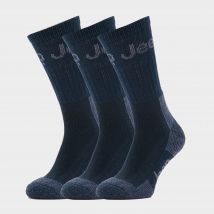 Jeep Men's Luxury Boot Socks - Blue, BLUE