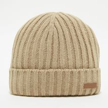 Brasher Men's Fleece Beanie - Beige, Beige