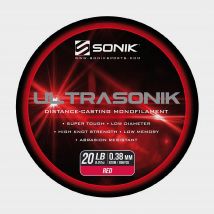 Ultrasonik Saltwater Mono In Red (20Lb), Red