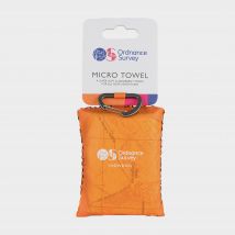Ordnance Survey Snowdonia Micro Towel - Orange, Orange