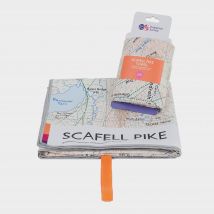 Ordnance Survey Scafell Pike Large Travel Towel - White, White