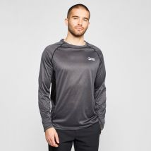North Ridge Men's Resistance Long Sleeve Baselayer Top - Grey, Grey