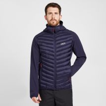 Oex Men's Ulsta Hybrid Full Zip Jacket - Navy, NAVY