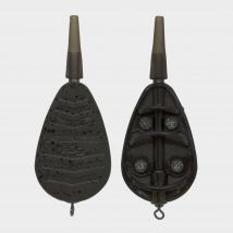 Frenzee Fxt Inline Method Feeder Large 30G - Black, Black