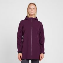 Brasher Women's Coledale Longline Waterproof Jacket - Purple, PURPLE