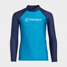 Freespirit Kids' Long Sleeve Rash Vest - Blue, Blue