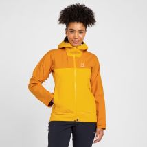 Haglofs Women's Front Proof Jacket - Yellow, YELLOW