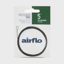 Airflo Polyleader 5' Trout Fast Sink Brown, Brown