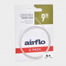 Airflo Tactical Tapered Leader 9Ft 3.6Lb (3 Pack) - No Colour, No Colour