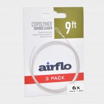 Airflo Tactical Tapered Leader 9Ft 3.6Lb (3 Pack) - Clear, Clear