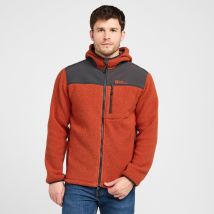 Jack Wolfskin Men's Kammweg Pile Fleece Jacket - Red, RED