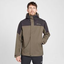 Jack Wolfskin Men's Kammweg 2L Waterproof Jacket - Brn, BRN