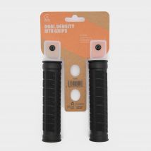 Compass Dual Density Mtb Grips - Black, Black