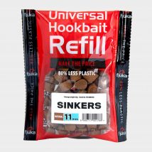 Fjuka Bait Hookable Sinkers Natural Refills 11Mm - Brown, Brown