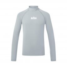 Gill Kids' Zenzero Long Sleeve Rash Vest - White, White