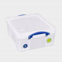 Really Useful Storage Box - 18L - Clear, CLEAR